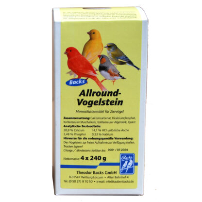 Backs allround mineral 4x240gr