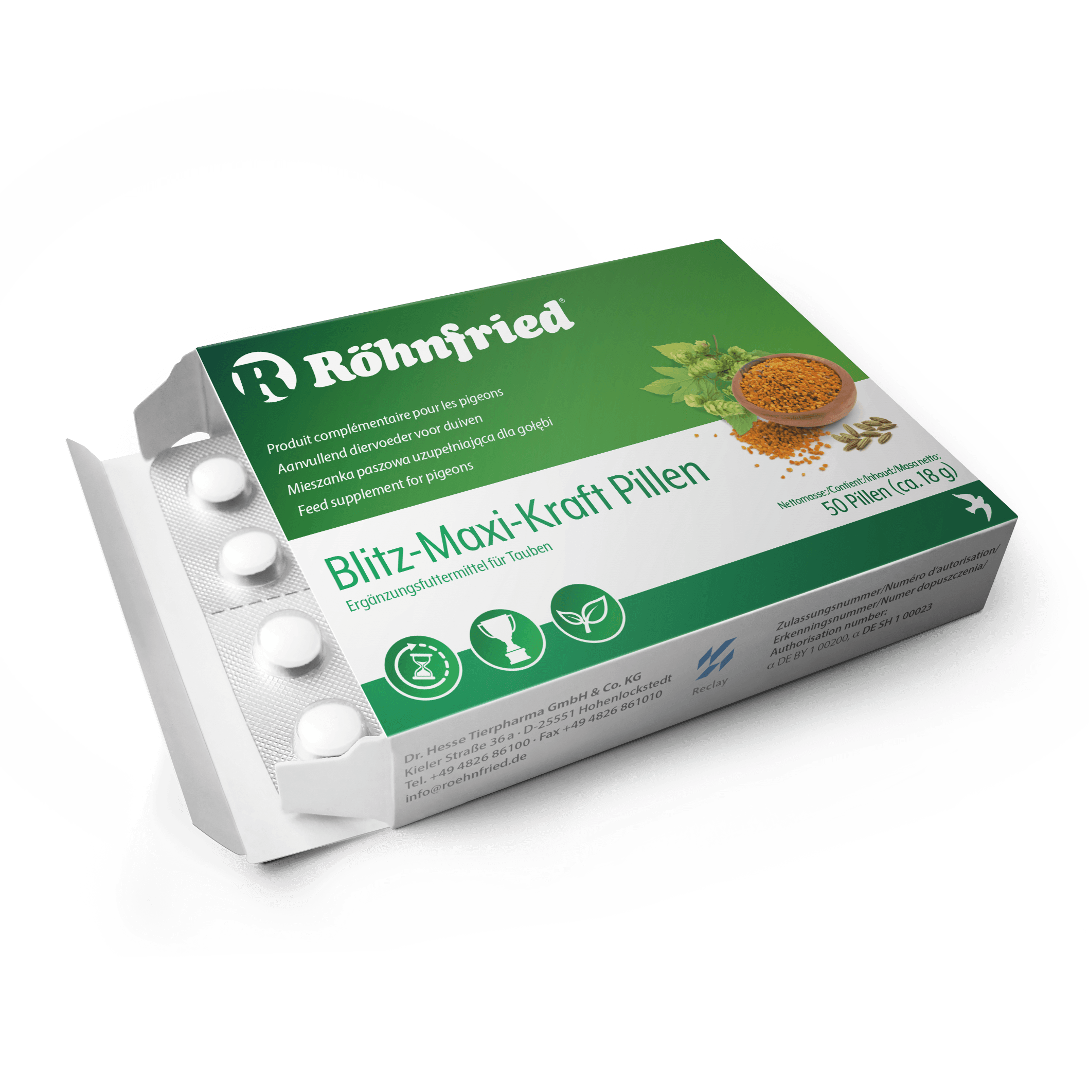 Blitz Maxi Kraft-pastile - 50 buc. - Rezistență și viteză de zbor