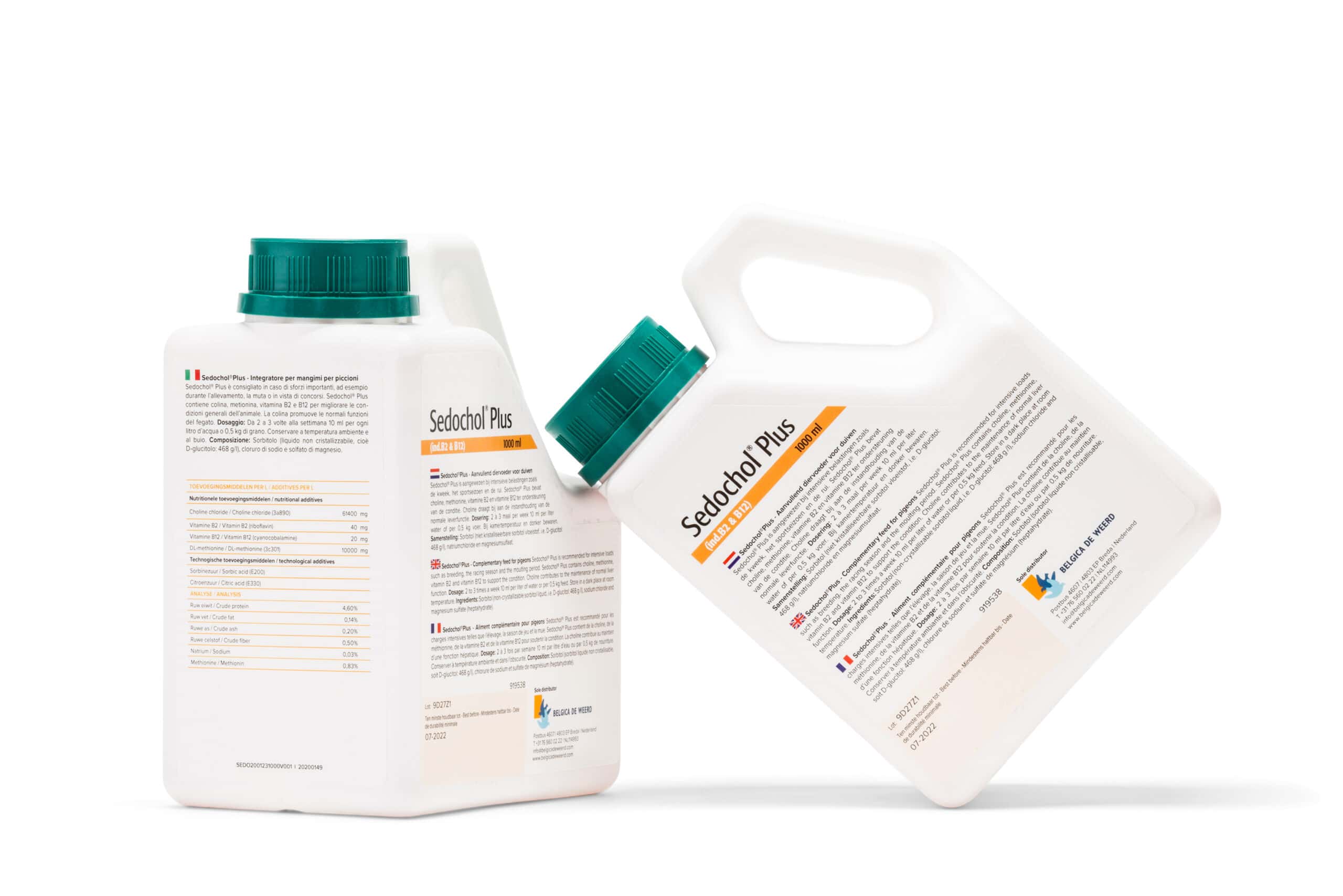 Sedochol Plus 1000ml - Belgica de Weerd